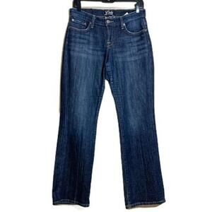 Lucky‎ Brand Jeans Size 4/27 Mid Rise Dark Wash Stretch Bootcut Dungarees